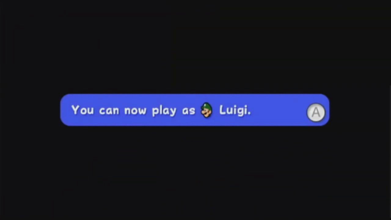 High Quality You can now play as luigi Blank Meme Template