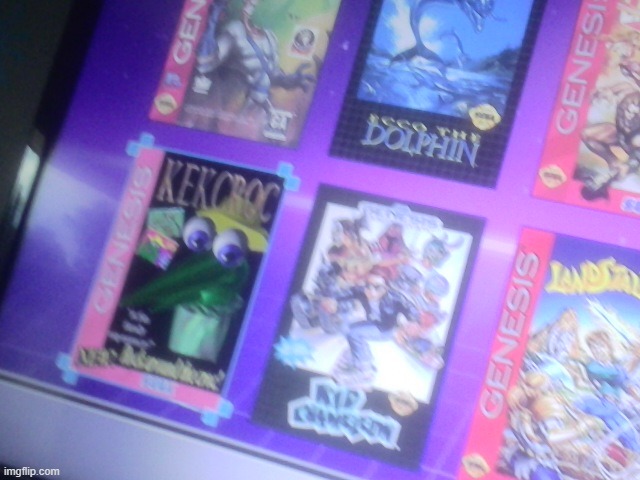 Sega Genesis Mini 2 Leaked Screenshot | made w/ Imgflip meme maker