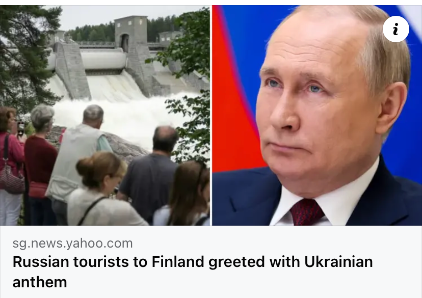High Quality Russian tourists to Finland Blank Meme Template