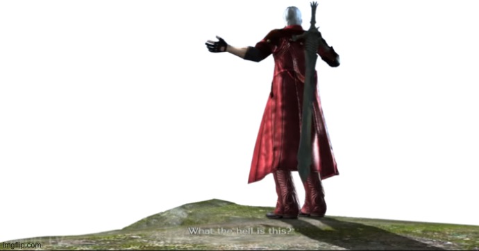 image tagged in what the hell is this - dmc4 | made w/ Imgflip meme maker