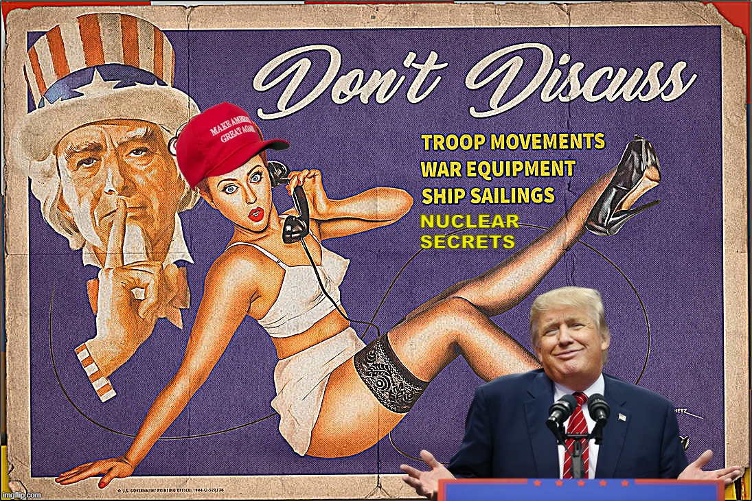 Don't Discuss - Patriotic war security | NUCLEAR SECRETS | image tagged in don't discuss - patriotic war security | made w/ Imgflip meme maker