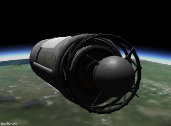 Your first look at the Monitor 1 satellite going into orbit | made w/ Imgflip meme maker