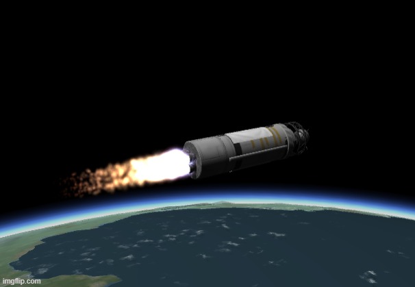 Orbital insertion burn has begun | made w/ Imgflip meme maker