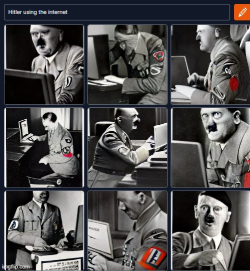 Hitler discovers r34 of himself | image tagged in ahhhhhh | made w/ Imgflip meme maker