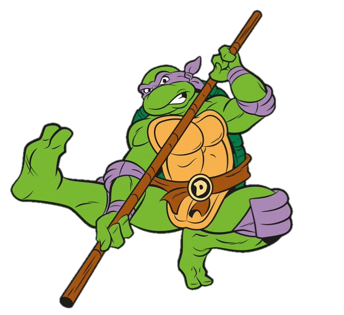High Quality Donnie The Ninja Turtle Blank Meme Template