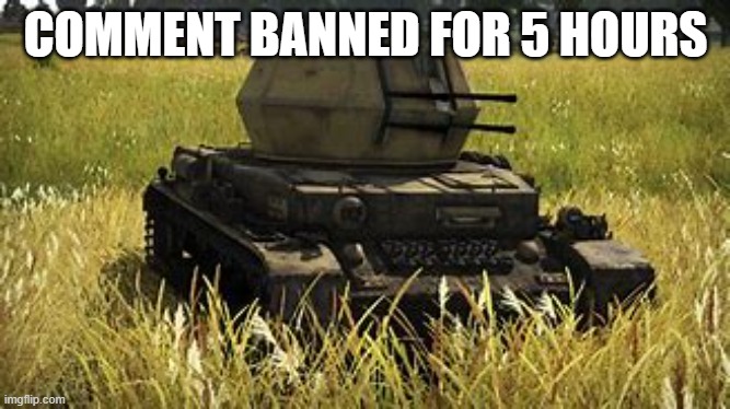 thanks to Kate and Barfnugget | COMMENT BANNED FOR 5 HOURS | image tagged in wirbelwind | made w/ Imgflip meme maker