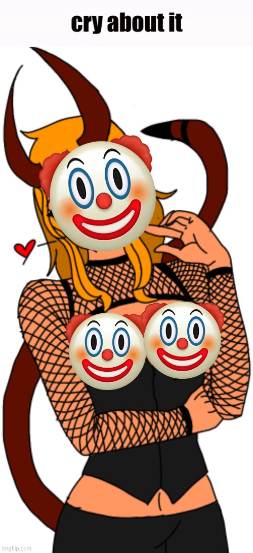 Vandalized Sexy demon spire cry about it bitch | image tagged in cry about it | made w/ Imgflip meme maker