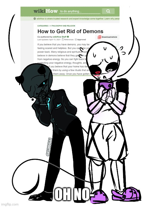Oh jeez | OH NO- | made w/ Imgflip meme maker