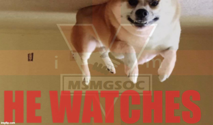 HE WATCHES | made w/ Imgflip meme maker