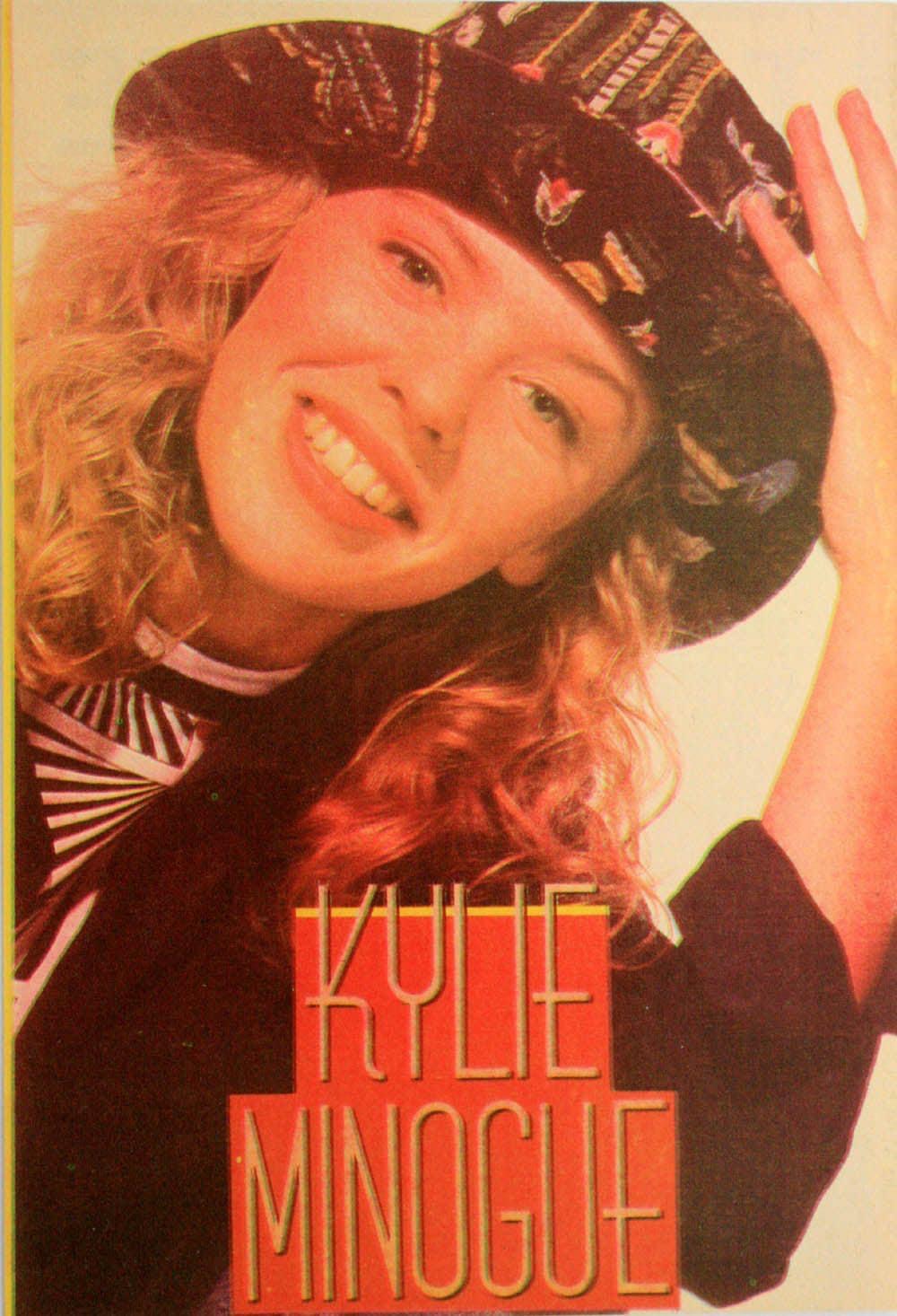 High Quality Kylie 80s poster Blank Meme Template