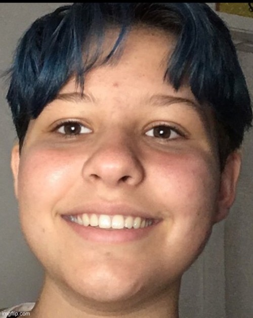 the picture is edited on faceapp that’s why it’s so unnerving | made w/ Imgflip meme maker