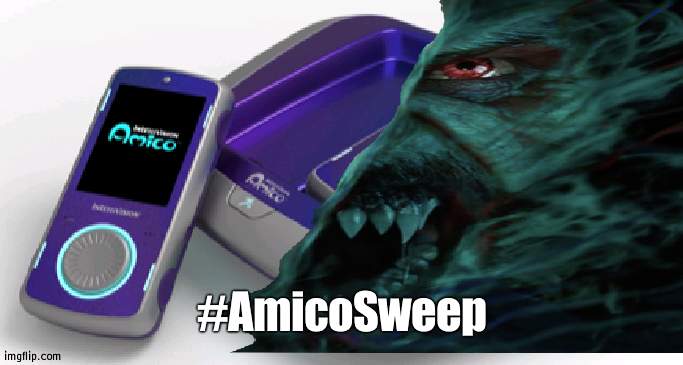 It just outsold the PS2, it's over | #AmicoSweep | image tagged in intellivision,joke | made w/ Imgflip meme maker