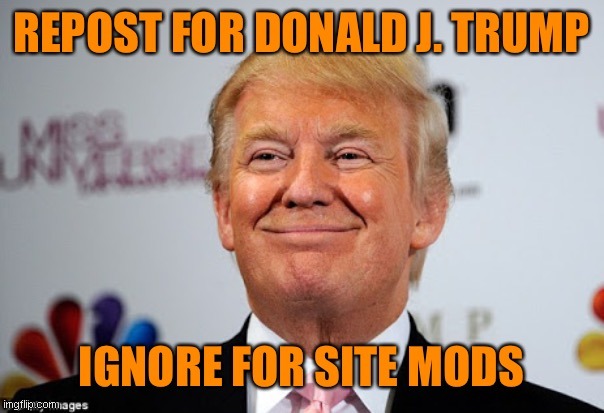Site mods are dumb. Donny for the win!!! | made w/ Imgflip meme maker
