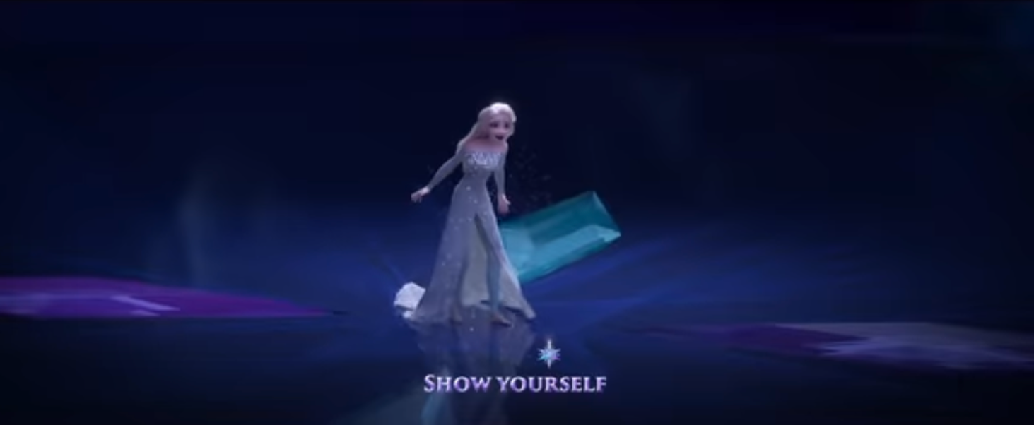 High Quality Frozen Show yourself Blank Meme Template