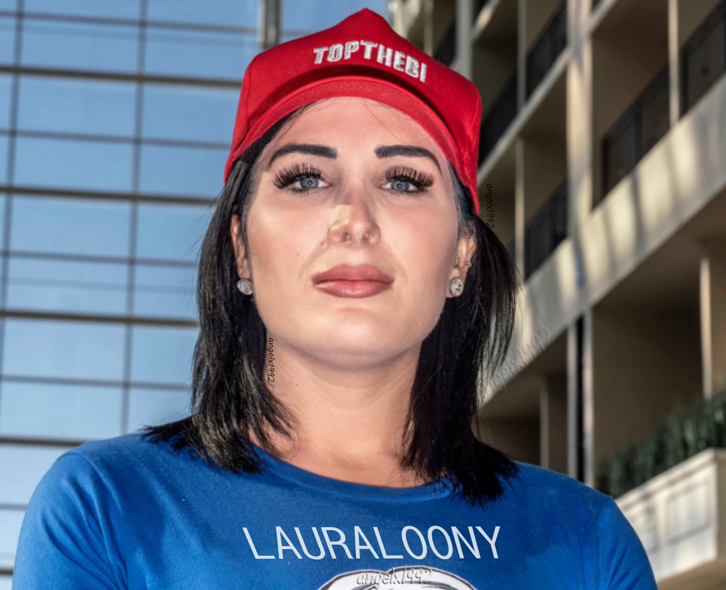 High Quality laura loomer Blank Meme Template