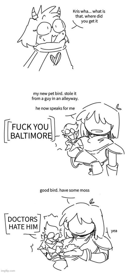 day 51 of posting deltarune comics | image tagged in doctors hate him | made w/ Imgflip meme maker