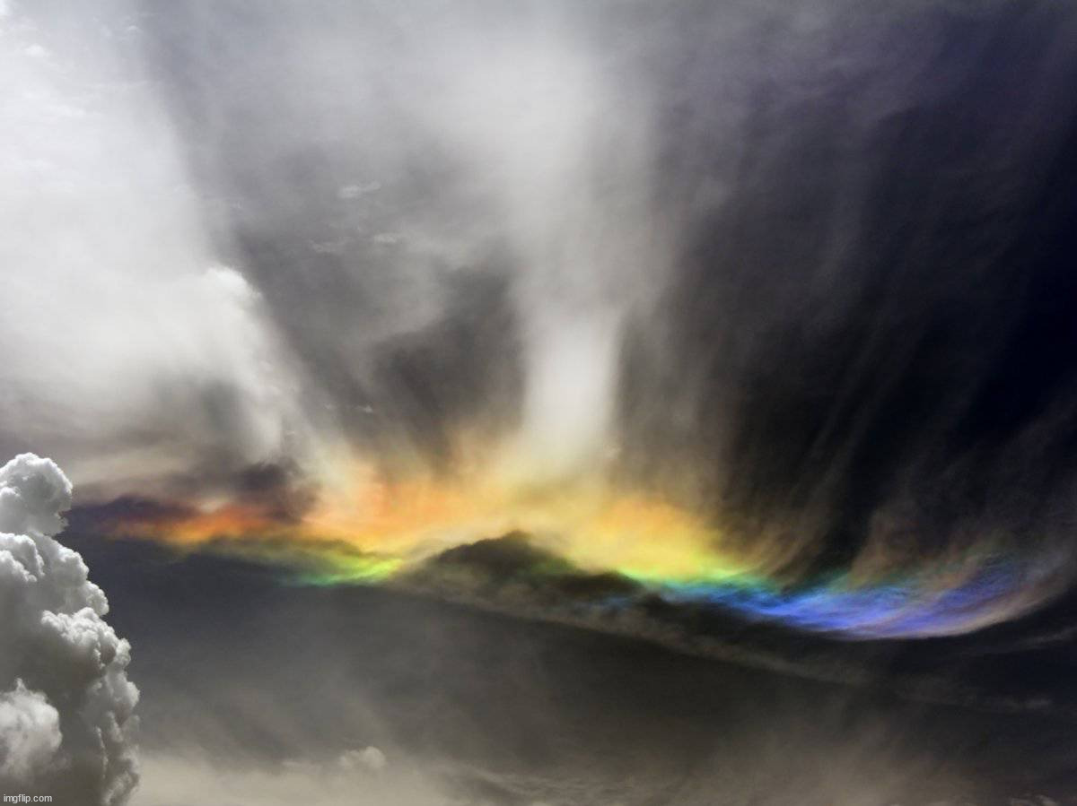 A fire rainbow | image tagged in awesome | made w/ Imgflip meme maker