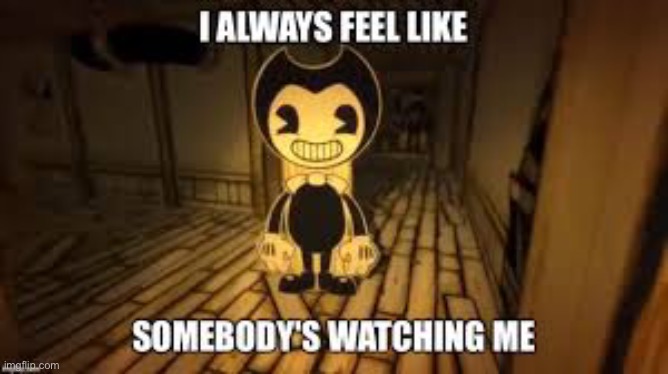 Bendy says “hi” | image tagged in bendy and the ink machine | made w/ Imgflip meme maker