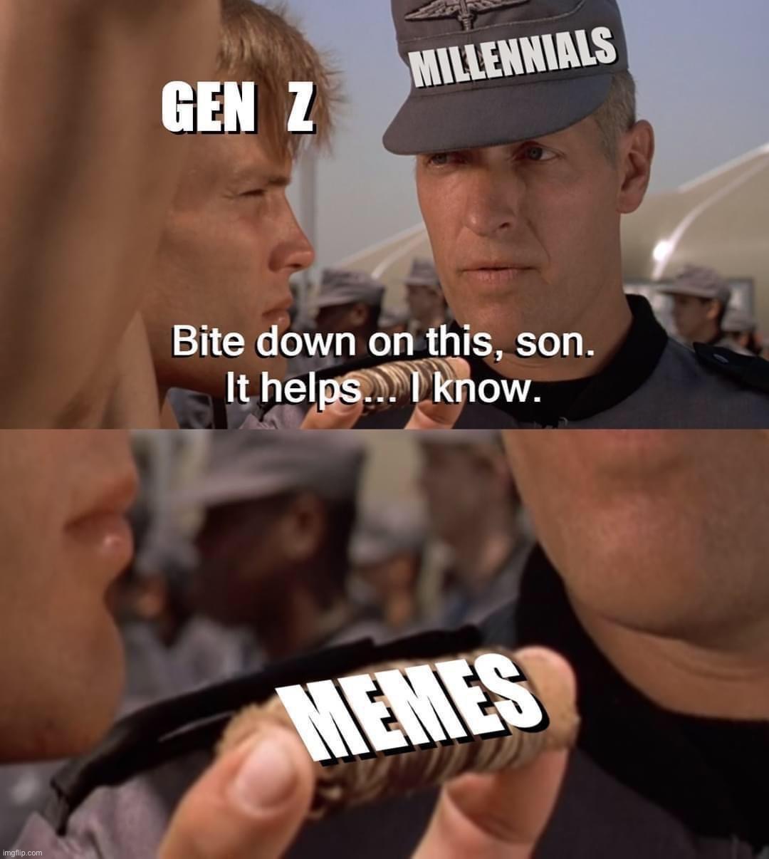 Millennial advice to Gen Z | image tagged in millennial advice to gen z | made w/ Imgflip meme maker