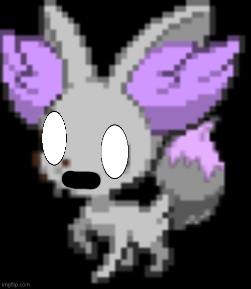 Shiny Fennevee | image tagged in shiny fennevee | made w/ Imgflip meme maker