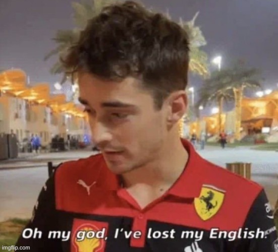 omg i've lost my english | image tagged in omg i've lost my english | made w/ Imgflip meme maker