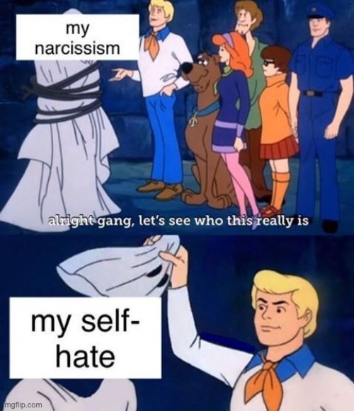 I sorta look narcissist in school, but I'm doing it to stop me from jumping out of the rooftop... | image tagged in narcissism,help,egos | made w/ Imgflip meme maker