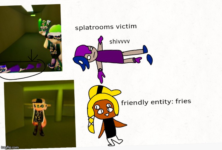 For the_forest | image tagged in lol,splatoon | made w/ Imgflip meme maker