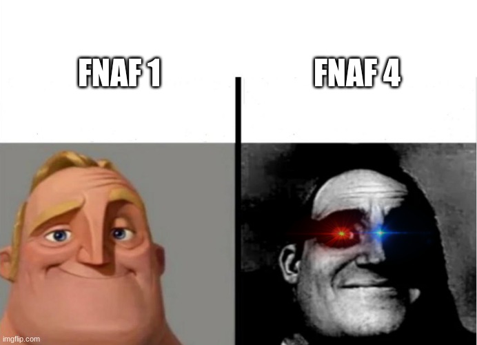 Teacher's Copy | FNAF 4; FNAF 1 | image tagged in teacher's copy | made w/ Imgflip meme maker
