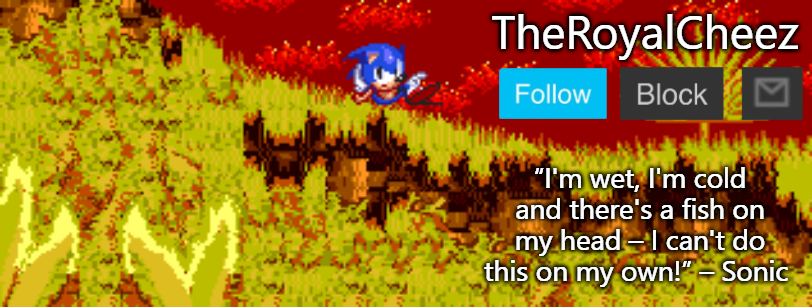 High Quality TheRoyalCheez Sonic 3 Prototype template Blank Meme Template