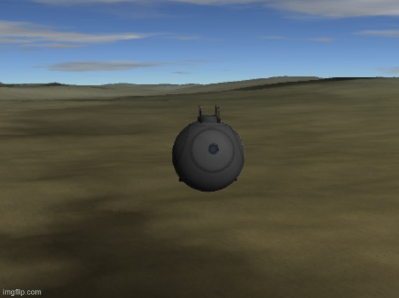 At around this point the cosmonaut would jump out, but we want to see what happens to the dummy cosmonaut if for some reason the | made w/ Imgflip meme maker