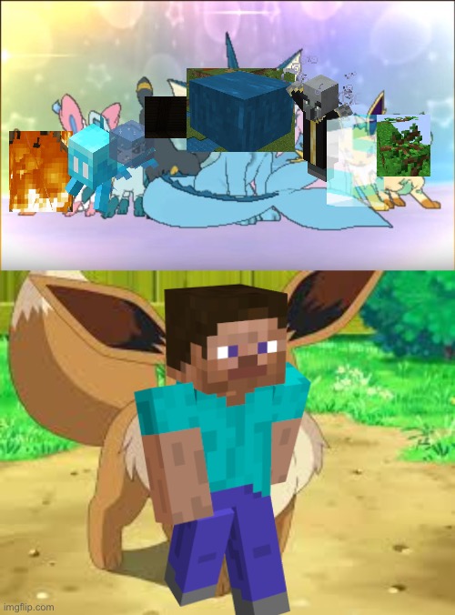IT DO BE TRUE THOUGH | image tagged in eeveelutions compared to eevee | made w/ Imgflip meme maker