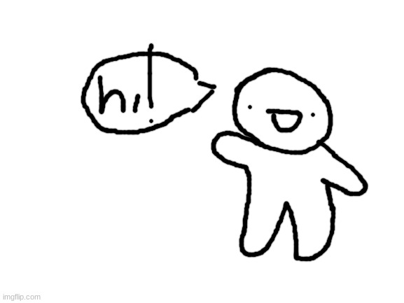 i did this on computer i draw better i swear | image tagged in blank white template | made w/ Imgflip meme maker