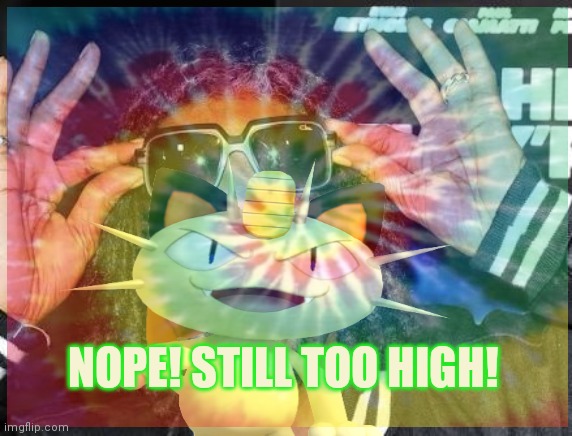 Censor weed everyday | NOPE! STILL TOO HIGH! | image tagged in censorship,meowth,censors,snoop dogg | made w/ Imgflip meme maker