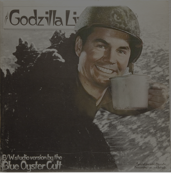 "Go! Go! Go!" Godzilla Coffee Old Time Army Marine Soldier Blank Meme Template