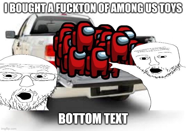 Math be like | I BOUGHT A FUCKTON OF AMONG US TOYS; BOTTOM TEXT | image tagged in math,among us,sus,pointing,algebra | made w/ Imgflip meme maker