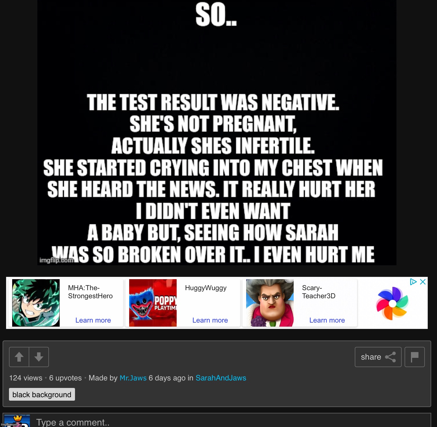 made w/ Imgflip meme maker