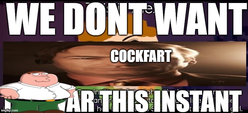 repost this for more chaos | COCKFART | made w/ Imgflip meme maker