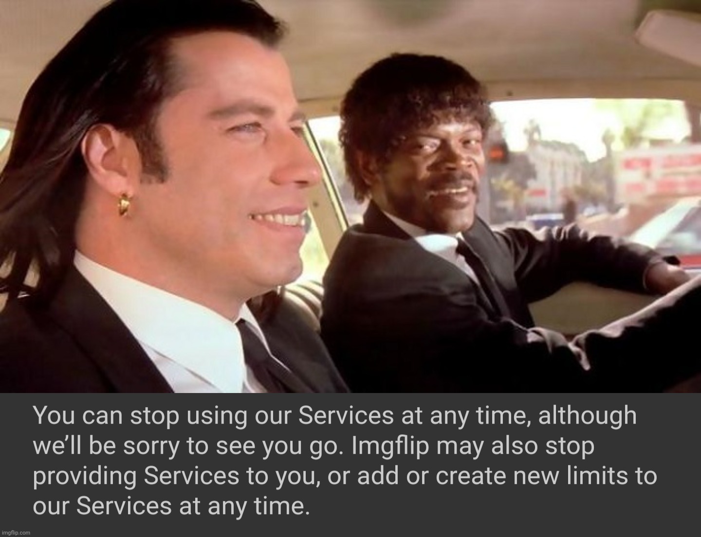 image tagged in pulp fiction - royale with cheese | made w/ Imgflip meme maker