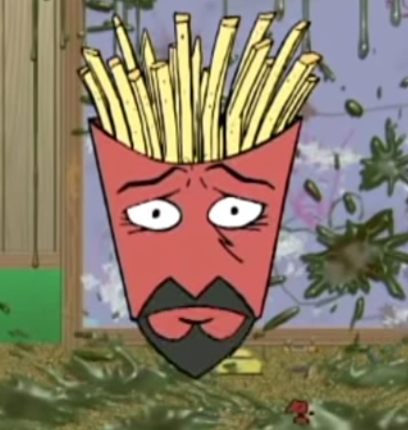 Frylock Oh God, What Have I Done?! Blank Meme Template