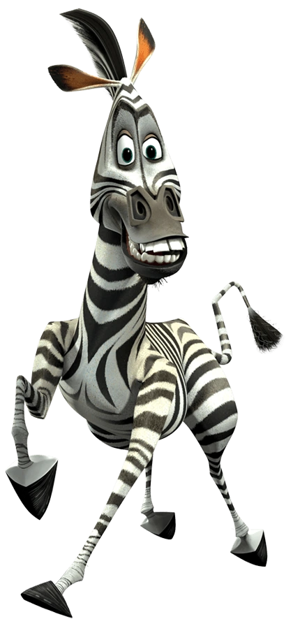 Marty the Zebra Blank Template - Imgflip