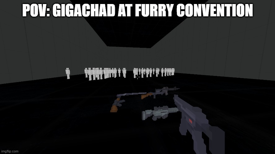 POV: GIGACHAD AT FURRY CONVENTION | made w/ Imgflip meme maker