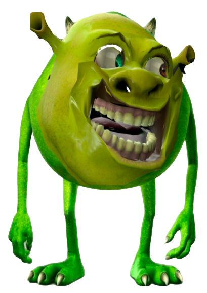 Shrek wazowskie