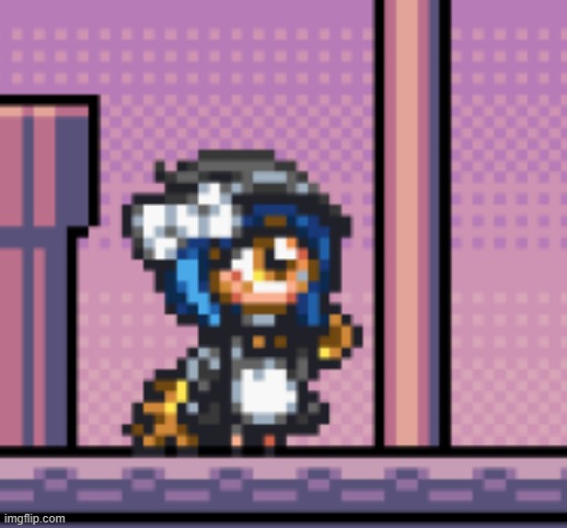 they just had to replace the tanooki suit with a maid outfit didn't they? :skull: | made w/ Imgflip meme maker
