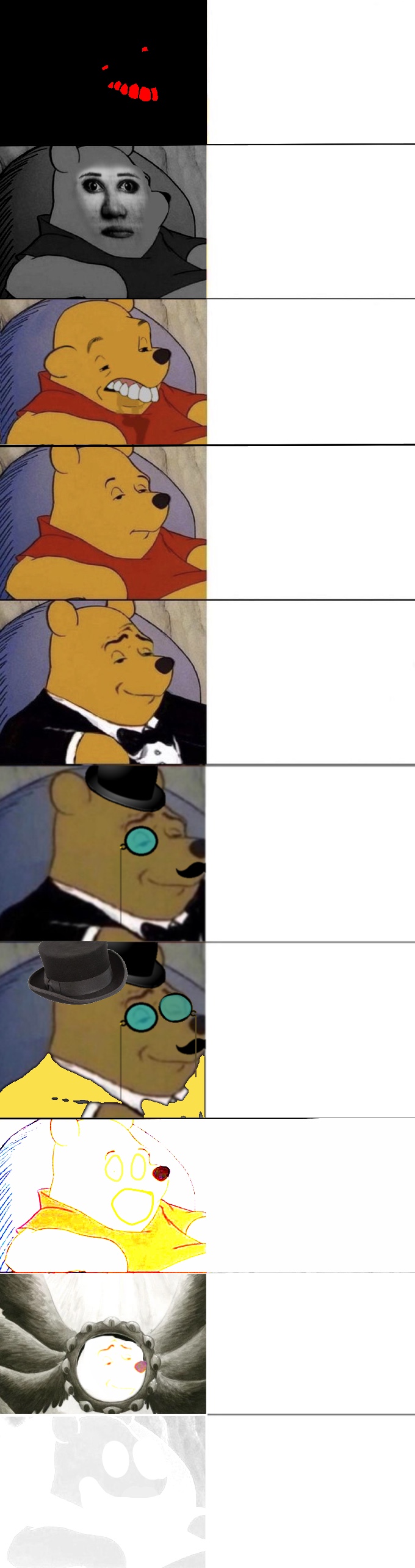 Whinny the pooh meme extended Blank Meme Template