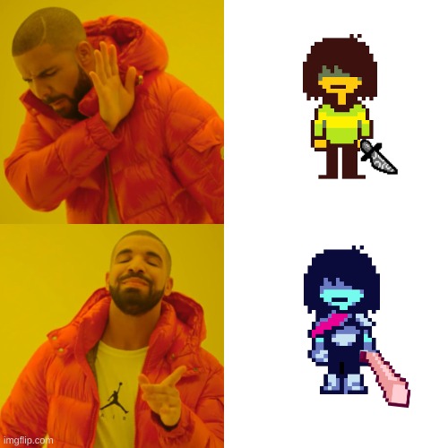 The dark world is better :/ | image tagged in memes,drake hotline bling | made w/ Imgflip meme maker