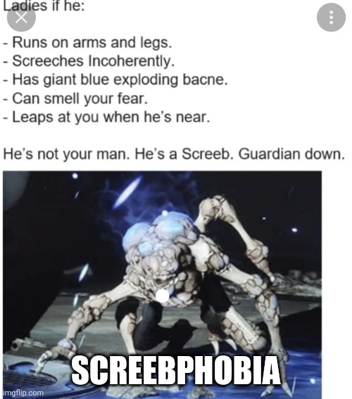 SCREEBPHOBIA | made w/ Imgflip meme maker