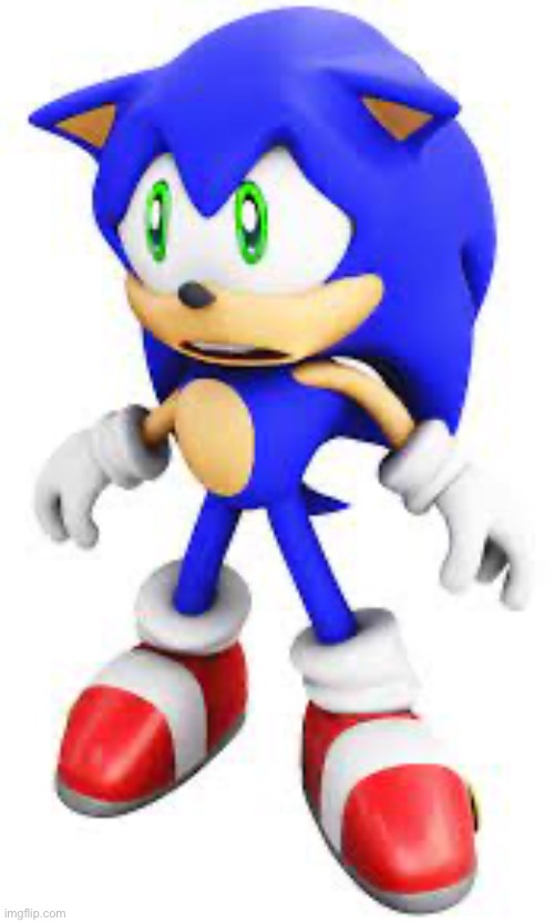 Sad Sonic | image tagged in sad sonic | made w/ Imgflip meme maker