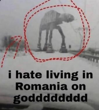 High Quality I hate living in Romania on goddddd Blank Meme Template