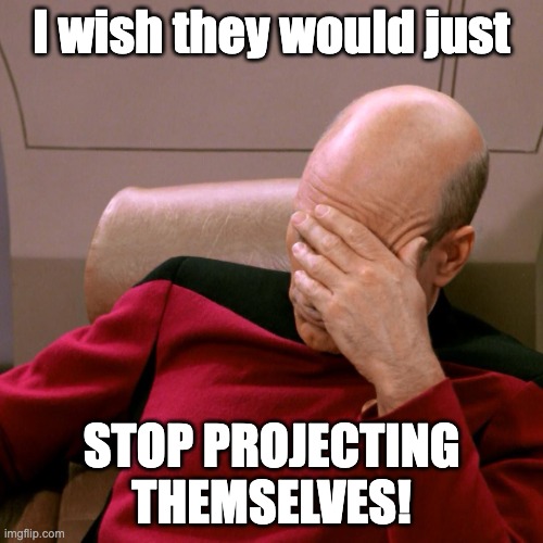 Being a Captain with people projecting on you |  I wish they would just; STOP PROJECTING THEMSELVES! | image tagged in blame,projecting,take responsibility | made w/ Imgflip meme maker