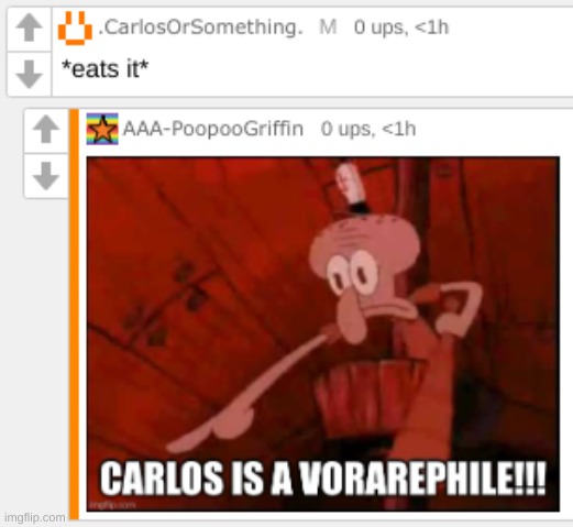 sus carlos | image tagged in memes,funny,carlos,vore,no context,stop reading the tags | made w/ Imgflip meme maker